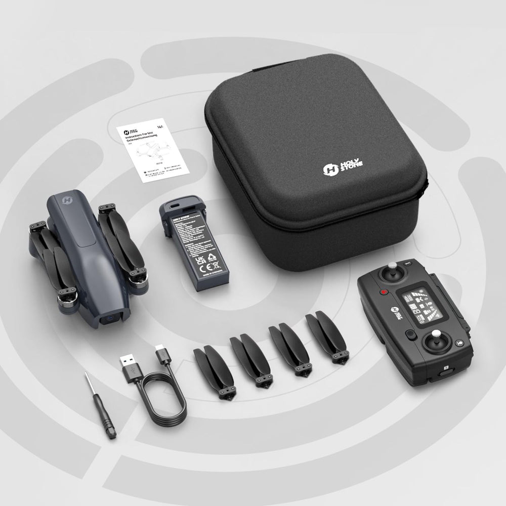 Holy Stone HS710 lightweight design eases travel and storage