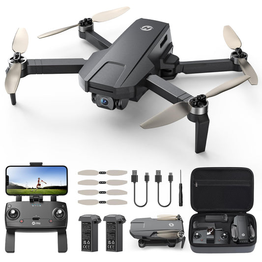 Holy Stone HS720S 4K camera in flight capturing crisp aerial views.