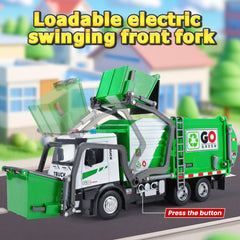 HOLYFUN metal cab and ABS body provide a durable realistic feel during pretend play