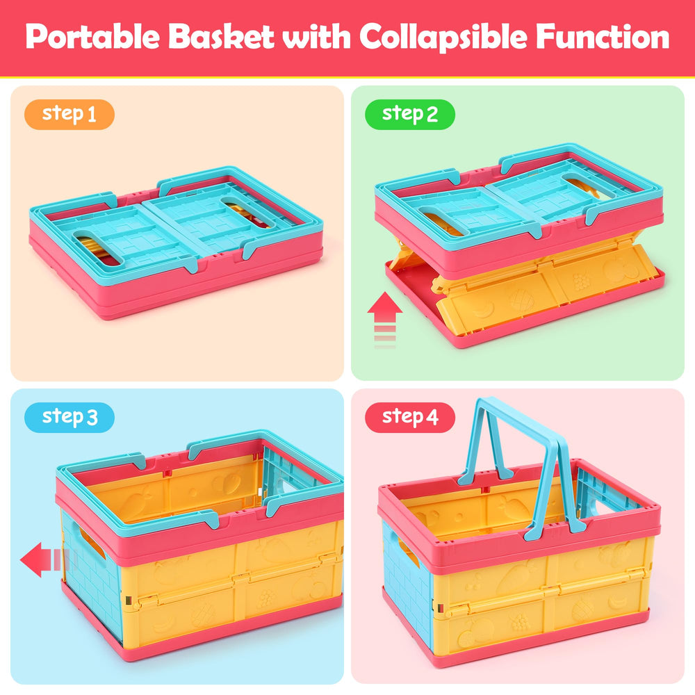 HOLYFUN pretend play kitchen accessories spark imagination.