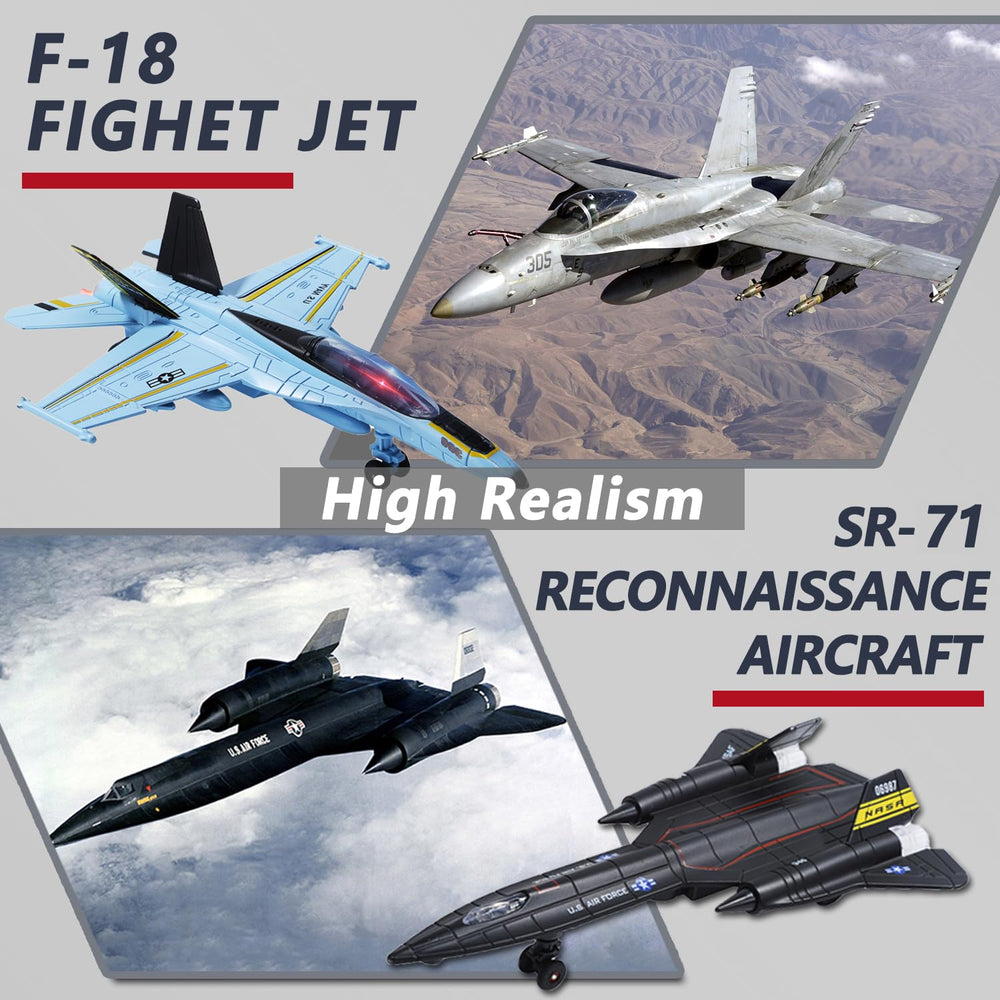 HOLYFUN pull-back action jet in motion