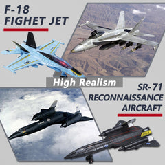 HOLYFUN pull-back action jet in motion