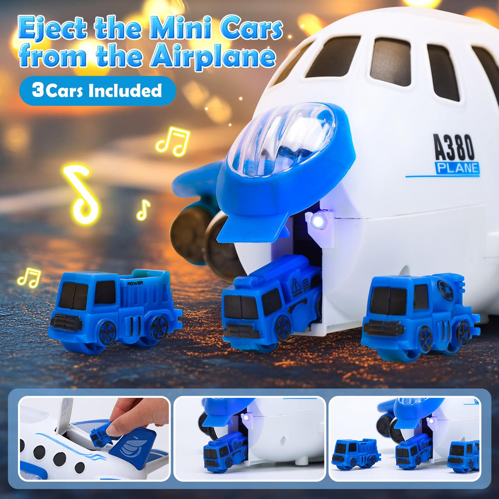 HOLYFUN rc-music plane remote, easy control for forward, reverse, and spins.