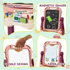 HOLYFUN safe triangular-base easel designed to stay steady