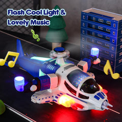 HOLYFUN toy with soft propellers protects small hands during flights.