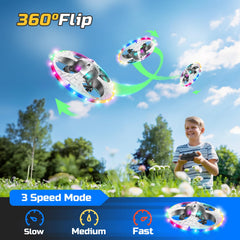 HOLYFUN Foam UFO Drone auto-hover mode enables stable control.