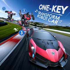 Holyton robot mode transition for imaginative play with Holyton car