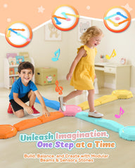 Holyton step-stone textures invite tactile discovery during play.