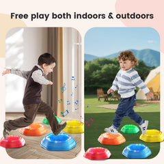 Holyton stepping stones promote balance and coordination during activity