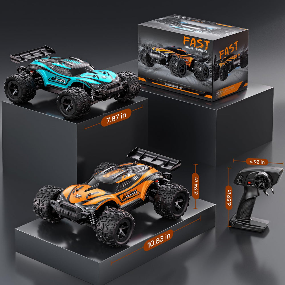 HOMETALL 1:18 RC packaging box and included accessories