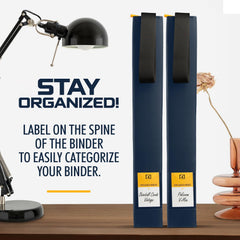 HOMEXPRO X PRO Toploader Binder includes 20 toploaders for immediate use
