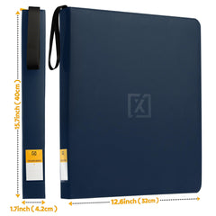 HOMEXPRO X PRO Toploader Binder acid-free, non-PVC pages for long-term storage