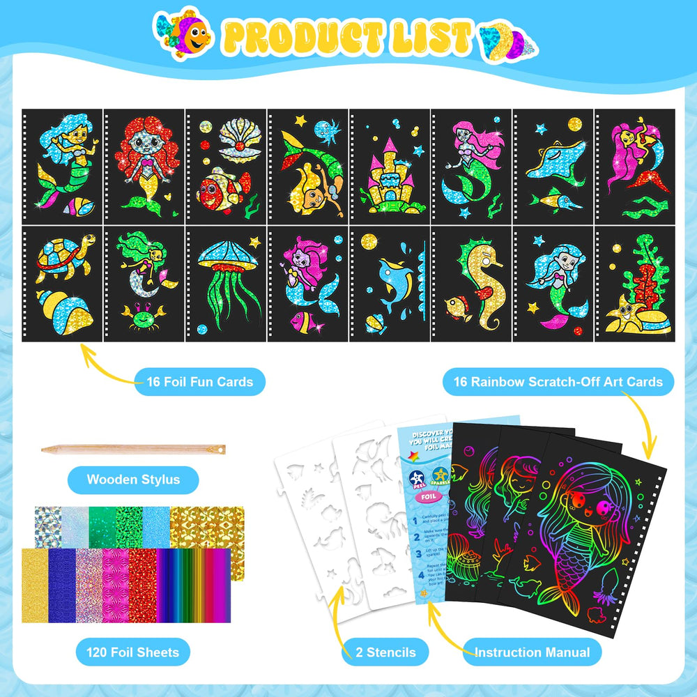 Homicozy foil cards pack for dazzling foil art creations