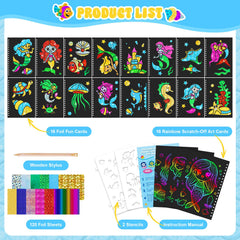 Homicozy foil cards pack for dazzling foil art creations