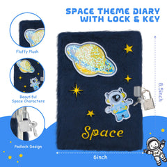 homicozy space-pattern embroidery adds playful charm and imagination