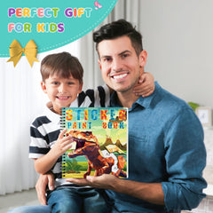 homicozy spiral-binding sticker book keeps pages flat for precise placement.