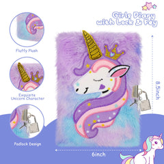 Homicozy Unicorn Diary gift-ready packaging with unicorn-themed extras.