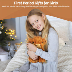 Homily Highland Cow plush gift idea for birthdays and holidays.
