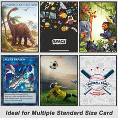 Homthy sleeves offer an organized home for card collections.