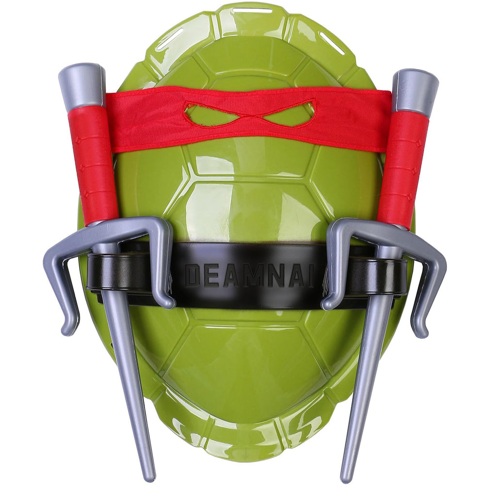 Homyfy DEAMNAI turtle costume shell for kids, ideal for cosplay play.