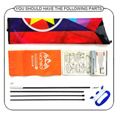 Honbo family on the beach enjoys shared moments with this kite.