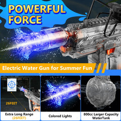 Honeasort water gun long-range 40ft for exciting battles.