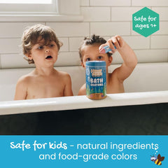 Fragrance-free Honeysticks for gentle bath art on sensitive skin.