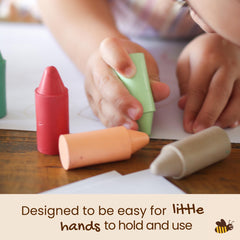 Honeysticks natural beeswax scent emphasizes pure, chemical-free art time