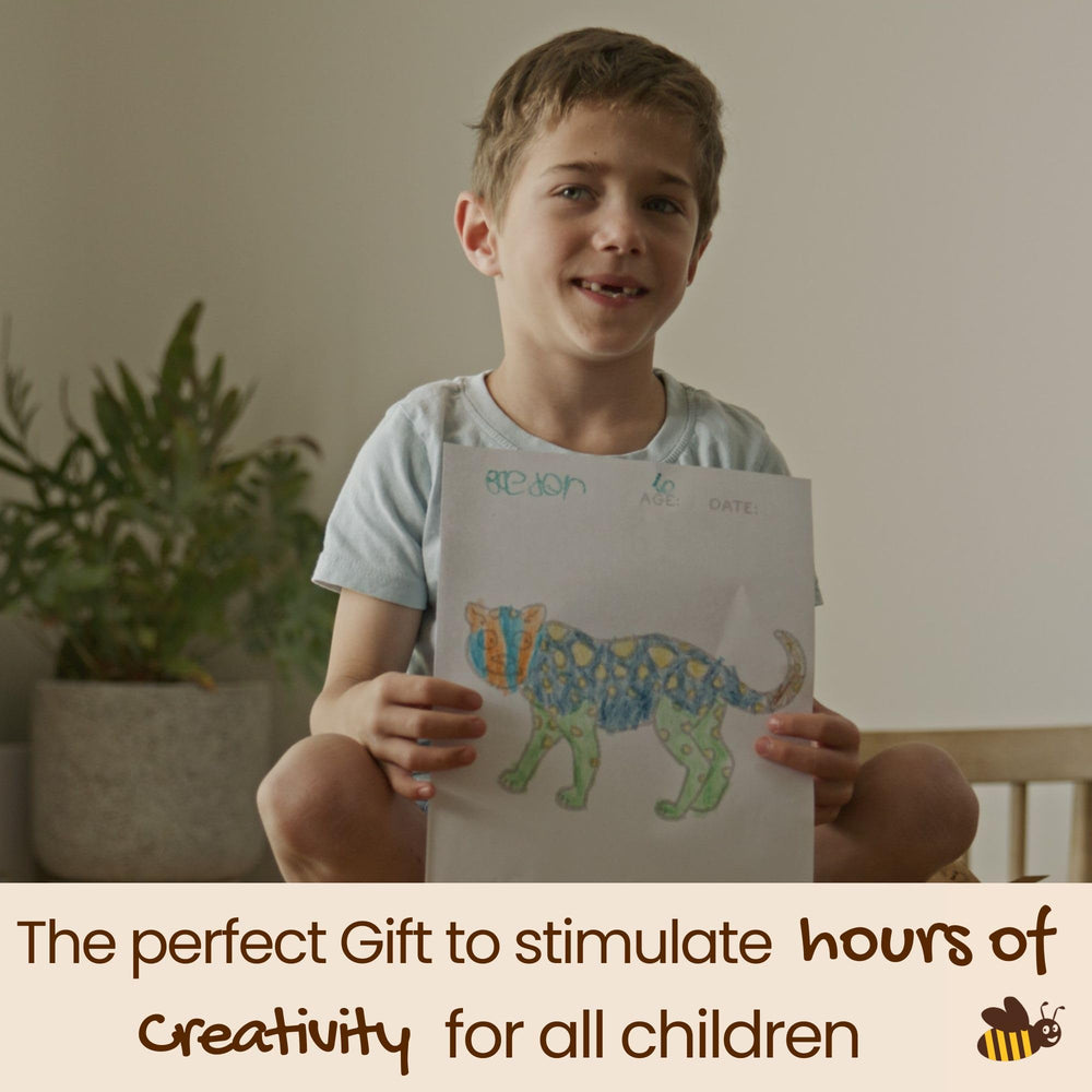 Honeysticks packaging uses recycled materials for eco-friendly play sets.