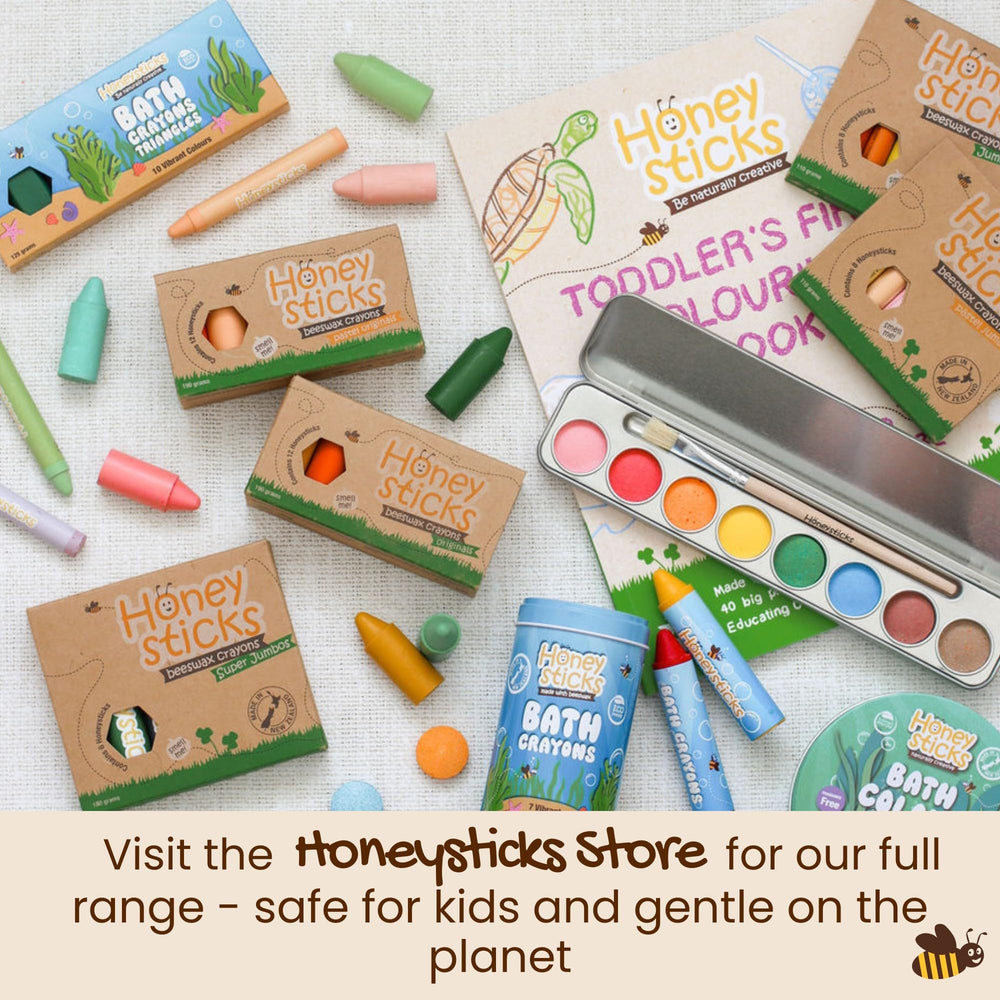 Reusable storage tray keeps Honeysticks organized for busy kids