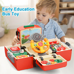 Hongtuo fire truck toy promotes role play and teamwork.