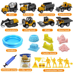 Hongtuo Play Construction Sand Kit castle molds inspire creative towers.