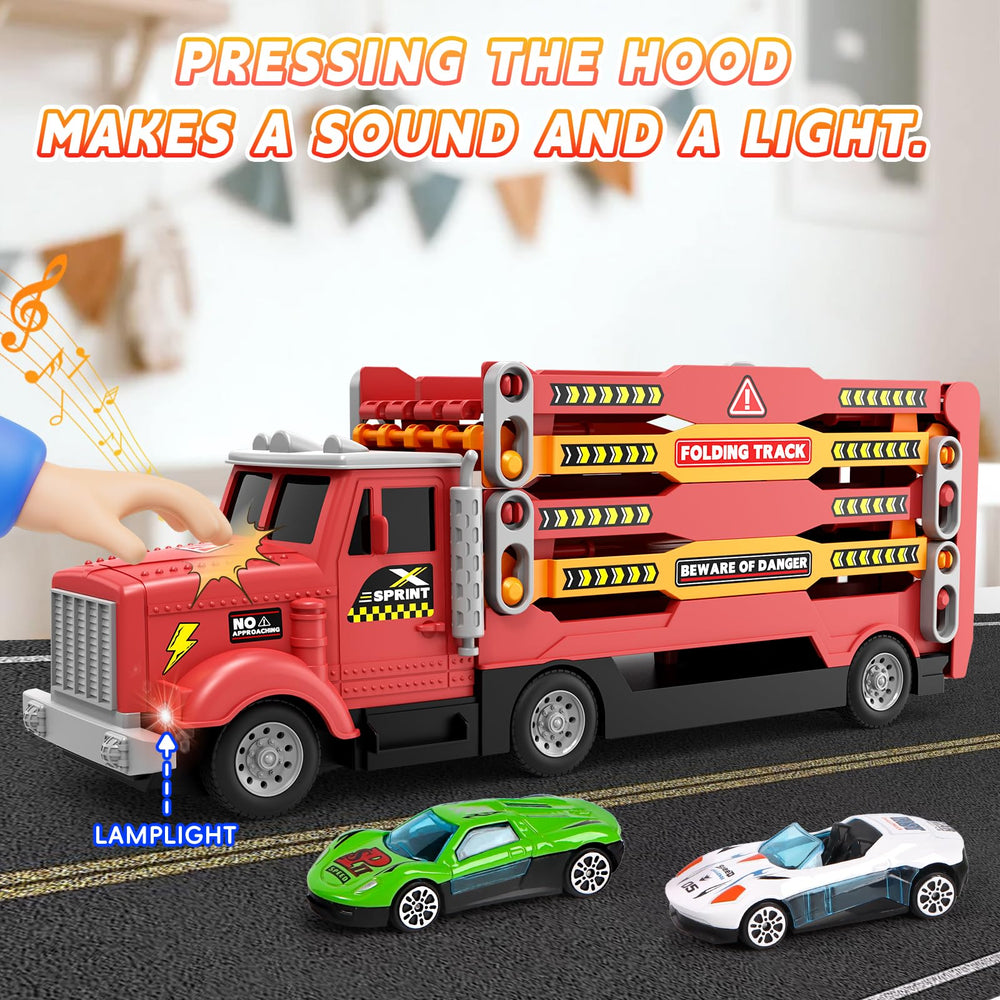 HONGTUO LED lights and sounds enhance racing moments.