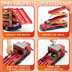 HONGTUO six-color cars for varied racing and imaginative play.