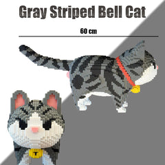 HONLANCH white bell cat close-up highlighting vivid colors and piece fit.