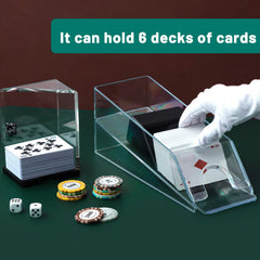 Honoson 6-deck card storage for efficient gameplay