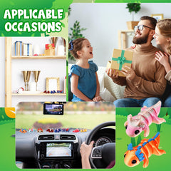 Honoson 3D axolotl toy kit with vivid color and texture.