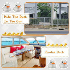 Honoson glitter duck as party decor, perfect for birthdays or summer celebrations.