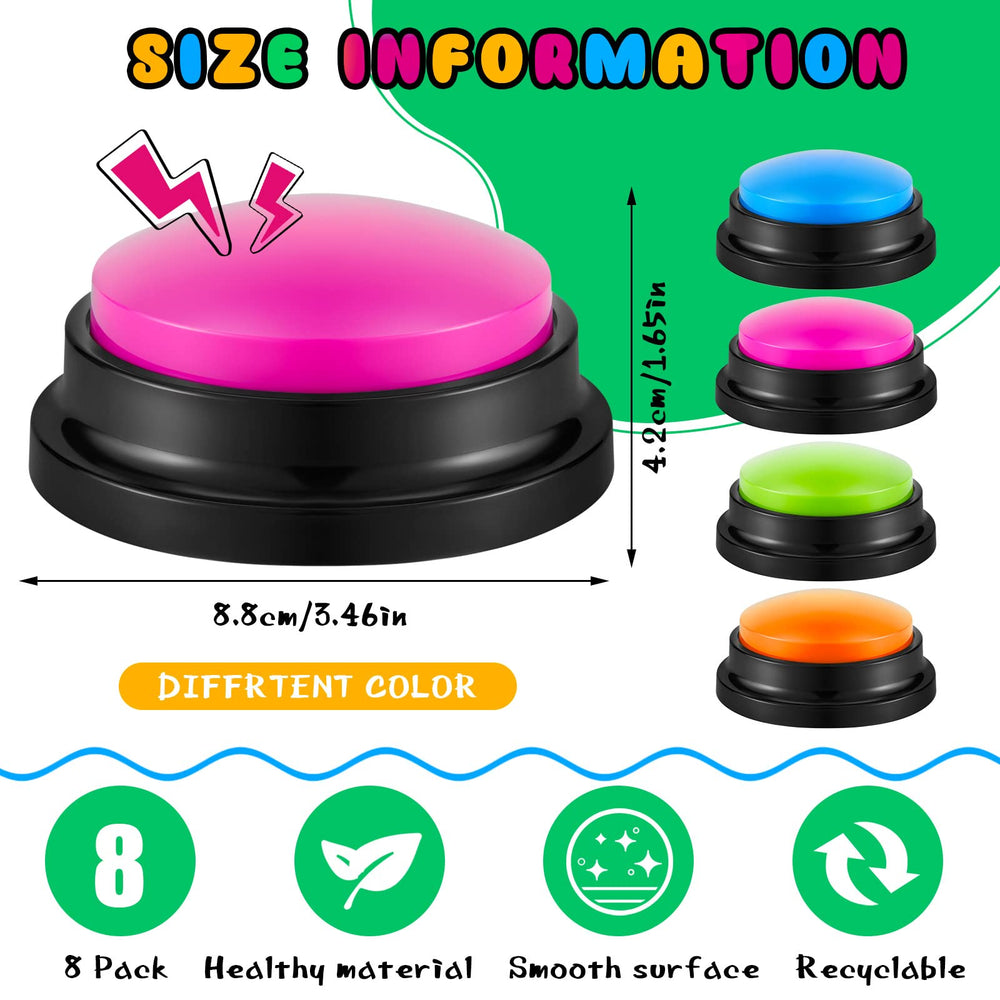 Honoson red buzzer presents a bright cue for fast-paced quiz competitions and student engagement.