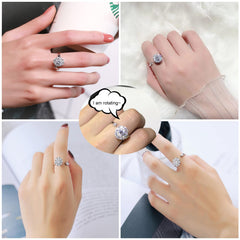Honsny anxiety ring cat-eye design is comfortable for all-day wear.