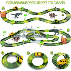 Hony Dinosaur Tracks bridges and piers invite adventurous crossing challenges
