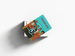 HoodFued 3 brand logo conveys a Black-owned indie studio identity.