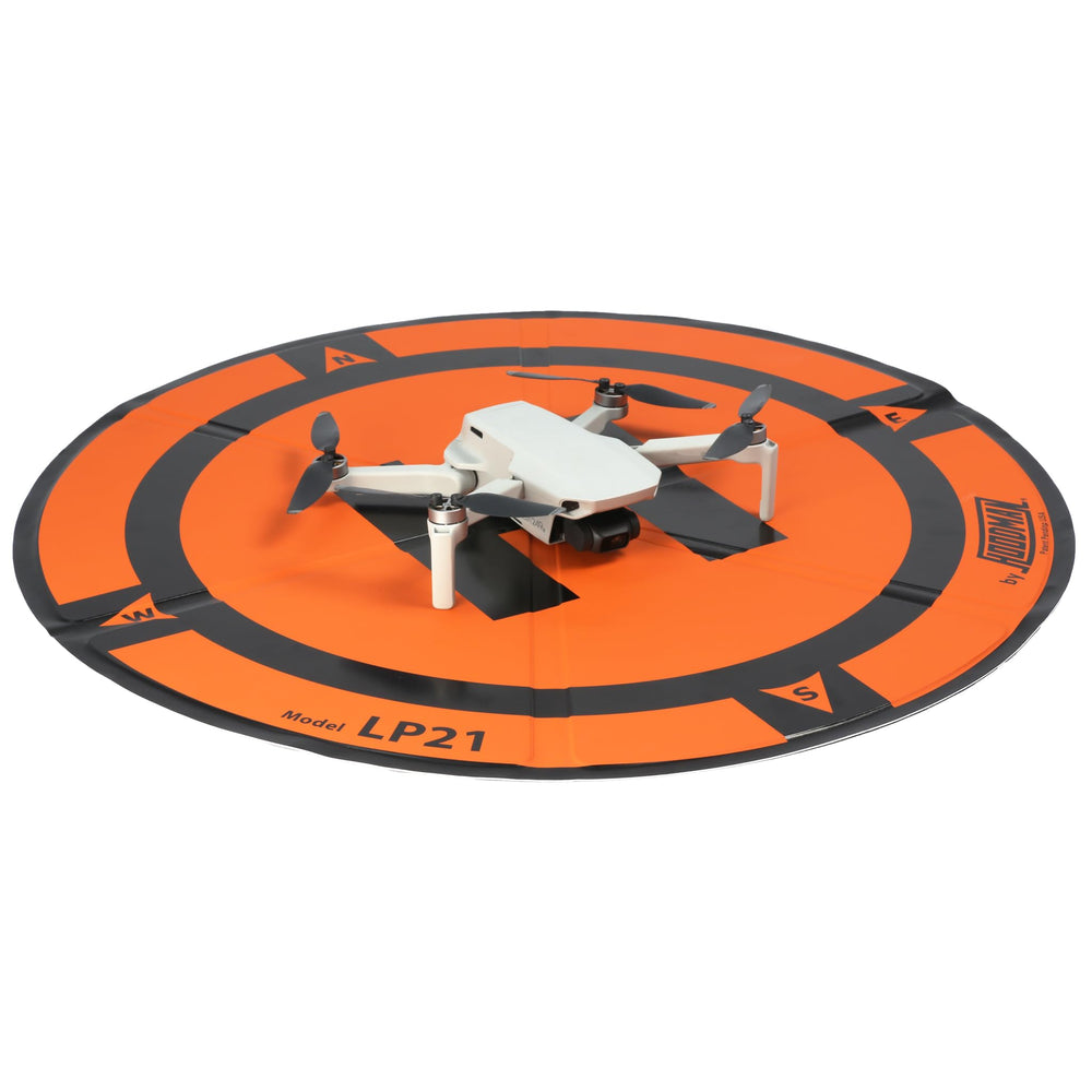 Hoodman LP21 durable pad ready for repeated outdoor drone landings.