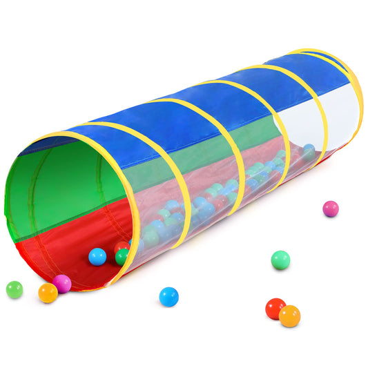 Hoohtoot kids crawl-through play tunnel in action for safe indoor exploration
