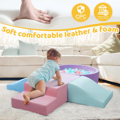 Hoohtoot toddler crawling play setup in a bright room