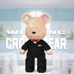 HOOLEDAY Bridegroom Bear gift for anniversaries and special occasions.