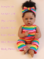 HOOMAI doll wearing newborn-size clothes compatibility