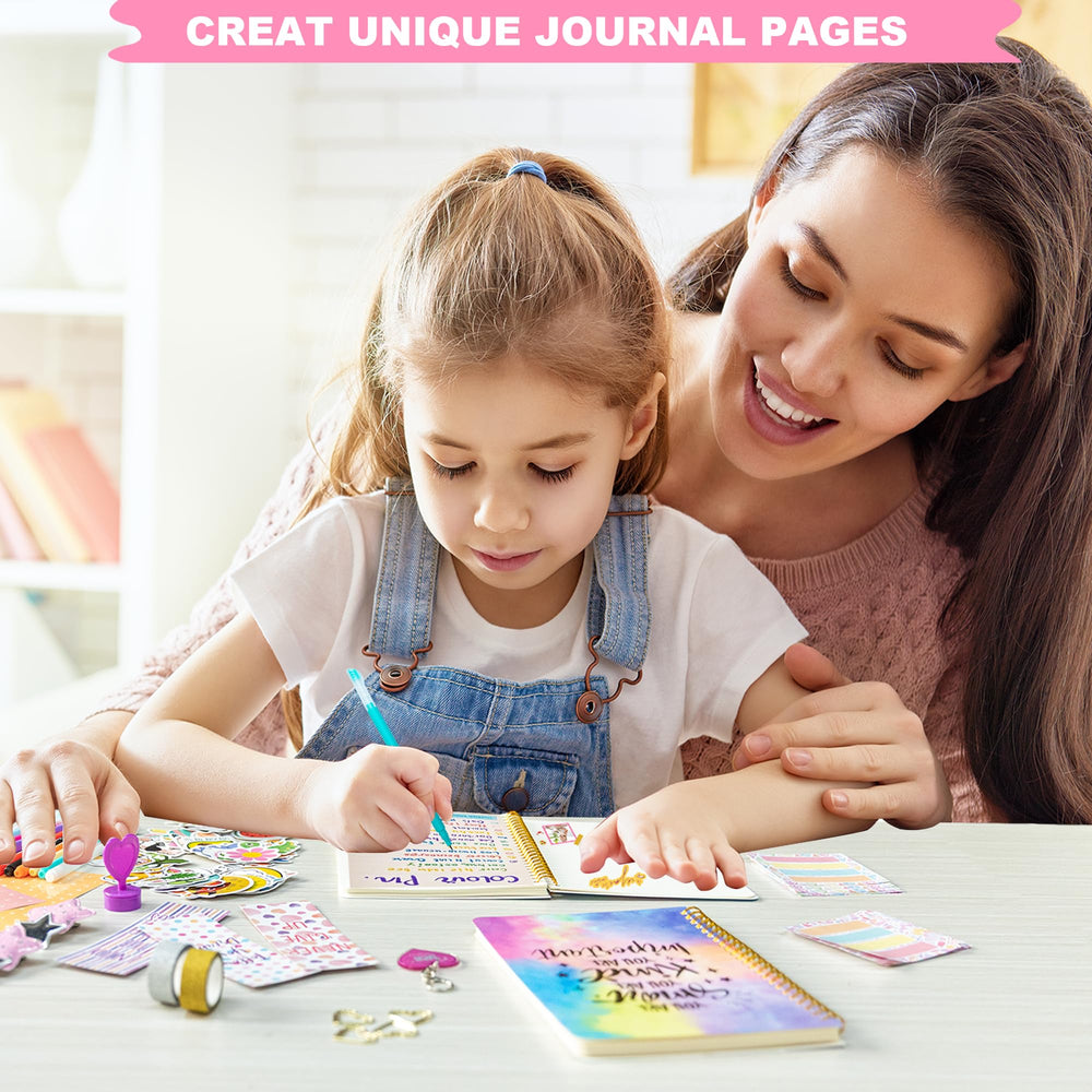 HoomTop sticker sheets highlight colorful designs for journaling sessions