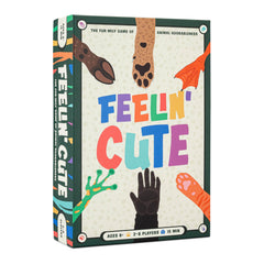 Players draw animal cards to compare cuteness and spark conversations.