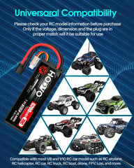 Compact dimensions 139 by 47 by 25 mm fit in many chassis